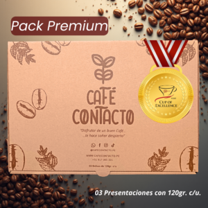 Pack Premium - Café Contacto